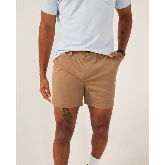 chubbies Other - chubbies The Staples 5.5" Flat Front Stretch Twill Shorts Khaki Men's Sz 33 NWT